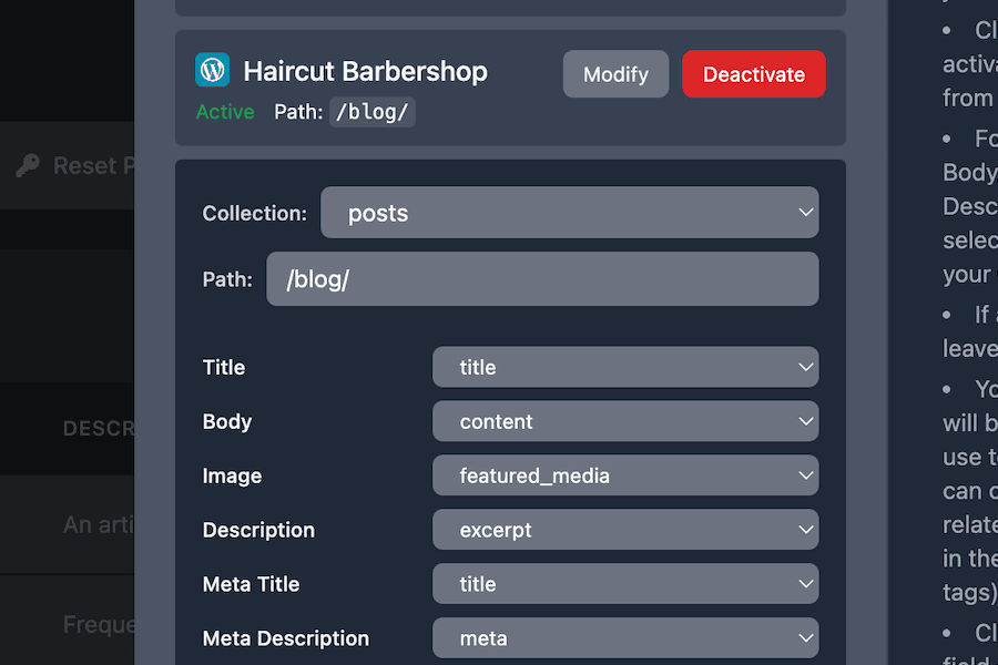 Deep CMS Integrations