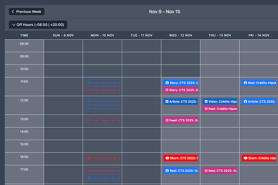 Centralized Scheduling